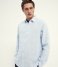 Scotch and Soda  REGULAR FIT Garment dyed linen shirt with sleeve roll up Blue (0765)