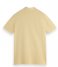 Scotch and Soda  Organic cotton garment dyed pique polo with washing Flax (4189)