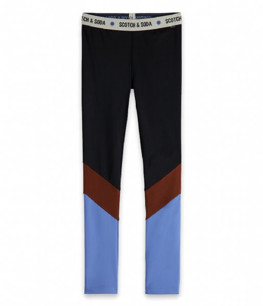 Scotch and Soda  Girls Colour-block sport leggings Combo Z (605)