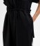 Selected Femme  Gulia Short Sleeve Wrap Jumpsuit Black