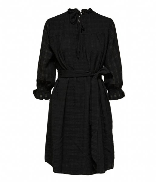 Selected Femme  Inna 3/4 Short Dress B Black (0000)