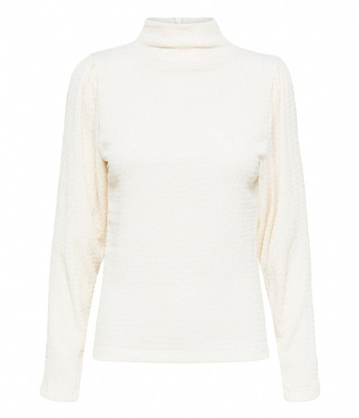 Selected Femme  Bea Long Sleeve Top B Snow White (3935304)