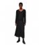 Selected Femme  Alexis Mid Waist Midi Skirt B Black