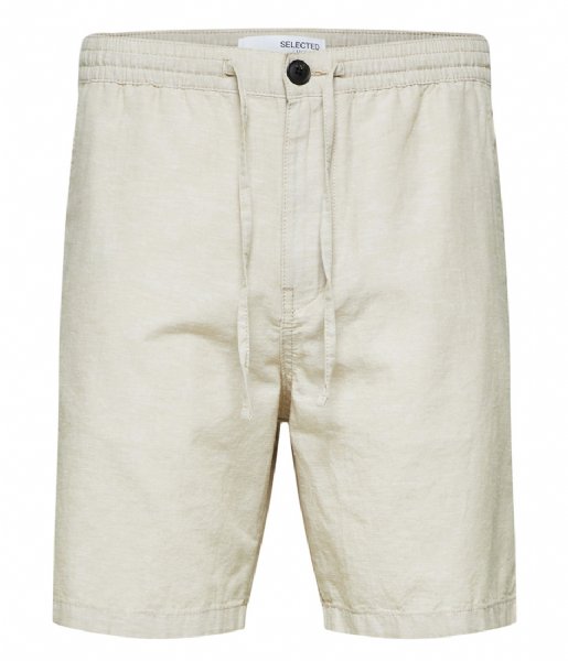 Selected Homme  Comfort New Linen Shorts Incense