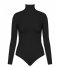 Spanx  Suit Yourself Bodysuit Turtleneck Long Sleeve Classic Black (99975)