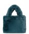 Studio Noos  Faux Fur Mini Handbag Petrol Blue