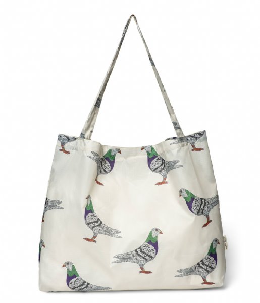 Studio Noos  Grocery Bag Pigeon Off White