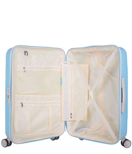 SUITSUIT  Suitcase Fabulous Fifties 24 inch Spinner baby blue (12404)