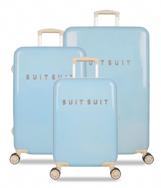 SUITSUIT  Suitcase Fabulous Fifties 20 inch Spinner baby blue (12405)