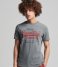 Superdry  Vintage Vl Classic Tee Rich Charcoal Marl (5XZ)