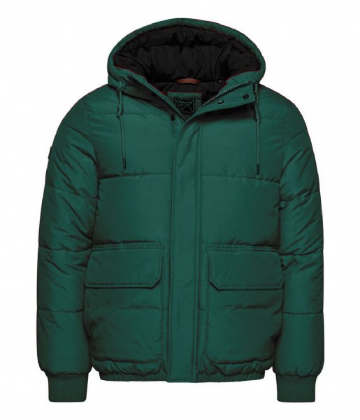 Superdry  Vintage Mountain Puffer Jacket Enamel Green (27E)
