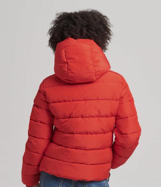 Superdry  Hooded Spirit Sports Puffer Bright Red (60I)