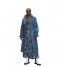 Ted Baker  Liiliey boiled wool trench coat Mid Blue