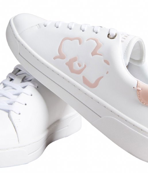 Ted Baker  Tarliah Magnolia Flower Placement Cupsole Trainer Pink