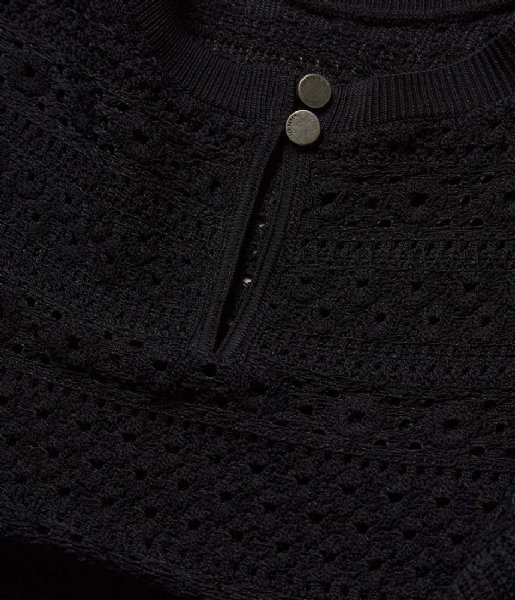Ted Baker  Maleko Lace Stitch Dress Black