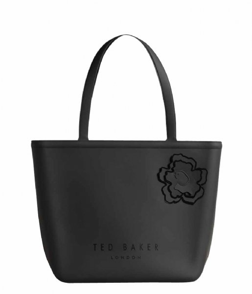 Ted Baker  Jelliez Flower Large Silicone Tote Black