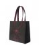 Ted Baker  Rozaley Linear Floral Small Icon Shopper Black