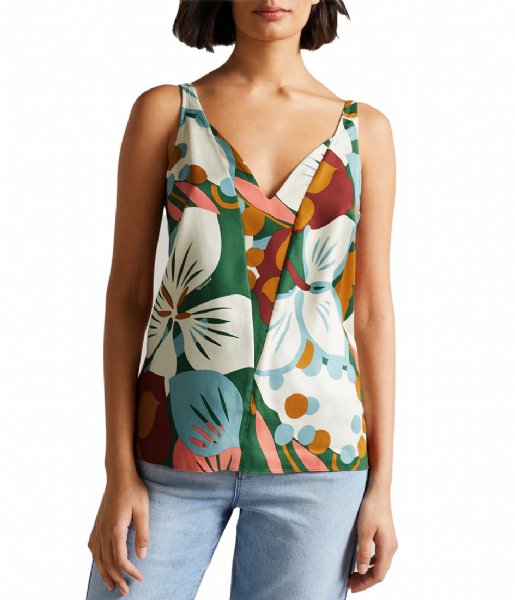 Ted Baker  Nethy Double Layer Effect Cami Green