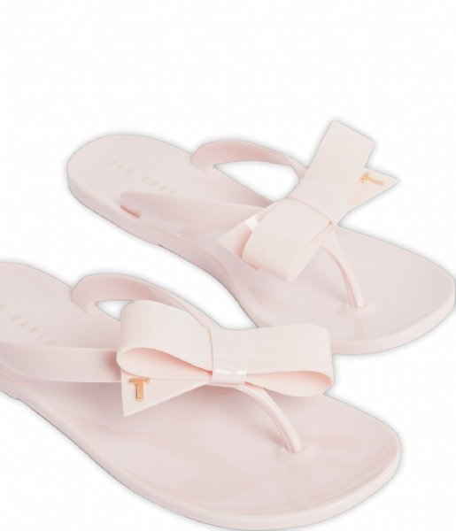 Ted Baker  Bejouw Bow Detail Jelly Flip Flop Pink