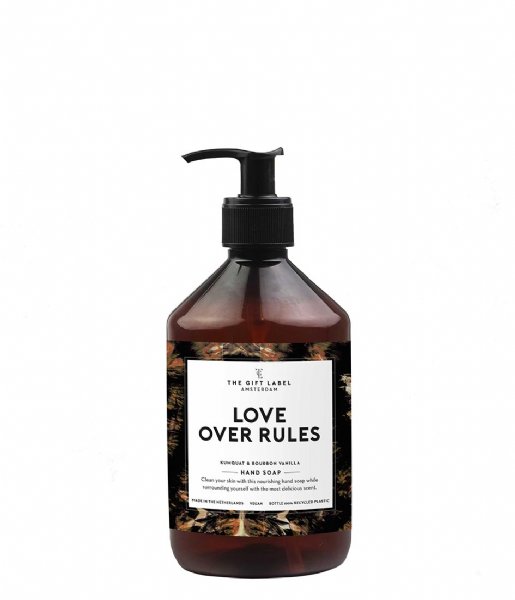 The Gift Label  Hand soap 500ml Love Over Rules Love Over Rules