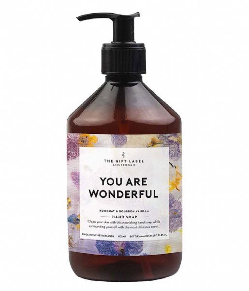 The Gift Label  Handsoap You are Wonderful You are Wonderful
