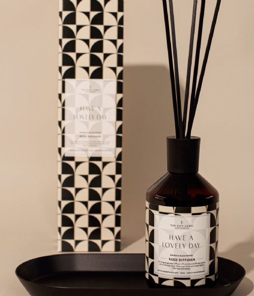 The Gift Label  Reed Diffuser 400ml Have A Lovely Day Have A Lovely Day