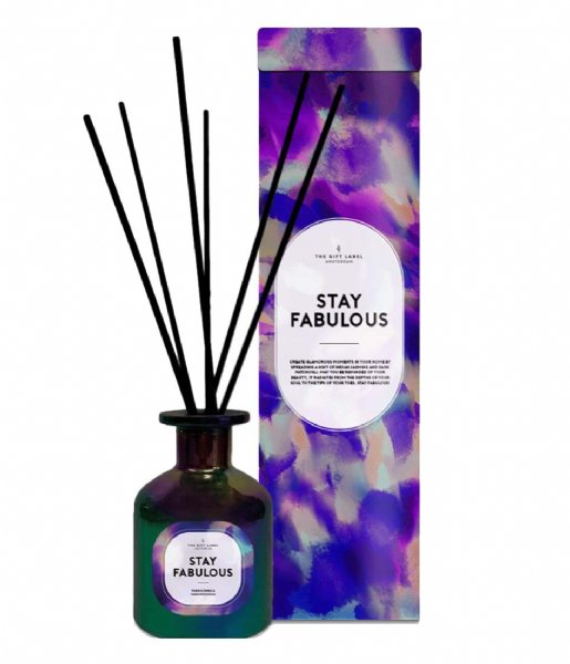 The Gift Label  Reed Diffuser 200ml Stay Fabulous Stay Fabulous