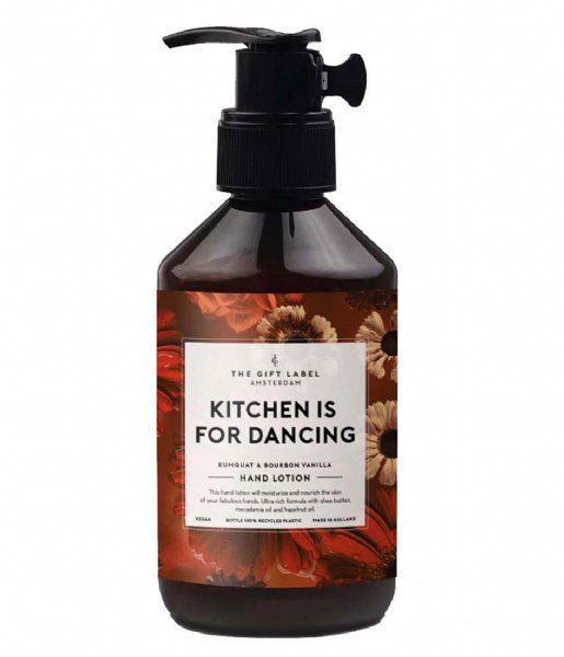 The Gift Label  Hand Lotion Kitchen Is For Dancing 250 ml V3 Kitchen Is For Dancing
