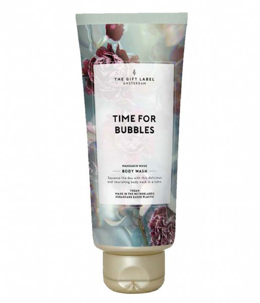 The Gift Label  Body Wash Tube 200ml Time For Bubbles Time For Bubbles