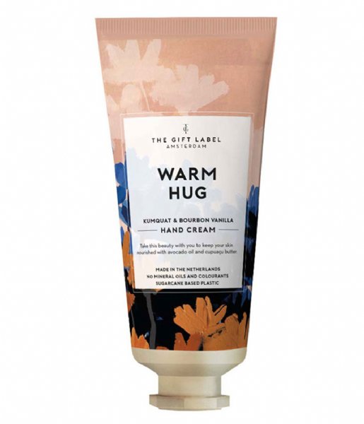 The Gift Label  Hand cream tube Warm Hug Wam Hug