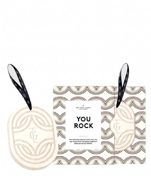 The Gift Label  Scented Stone You Rock Scented Tone