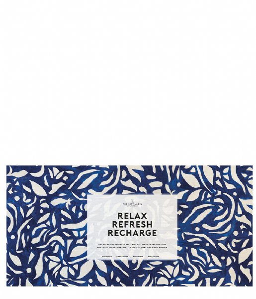 The Gift Label  Luxe hand & body care giftset Relax refresh recharge Kumquat & Bourbon Vanilla / Mandarin Musk