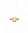 TI SENTO - Milano  925 Sterling Zilveren Ring 12240 Zirconia white yellow gold plated (12240ZY)