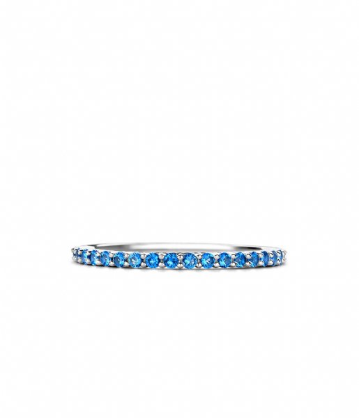 TI SENTO - Milano  925 Sterling Zilveren Ring 12268 Blue (DB)