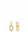 TI SENTO - Milano925 Sterling Zilver Earrings 7831 Silver yellow gold plated (7831SY)