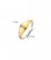 TI SENTO - Milano  925 Sterling Zilveren Ring 12223 Silver Yellow Gold Plated (12223SY)