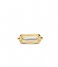 TI SENTO - Milano  925 Sterling Zilveren Ring 12229 Silver Yellow Gold Plated (12229SY)