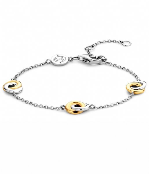 TI SENTO - Milano  925 Sterling Zilveren Armband 2925 Silver gold plated (2925SY)