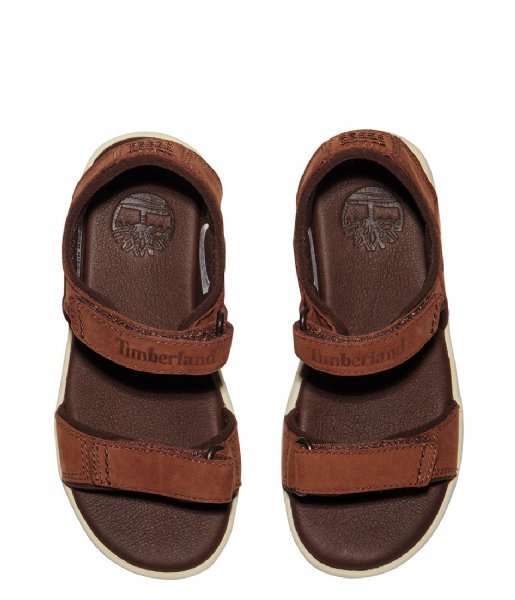 Timberland  Nubble Sandal Leather 2 Strap Cappuccino