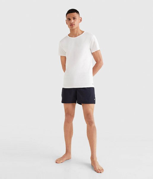 Tommy Hilfiger  Stretch CN Tee SS 3-Pack White (100)