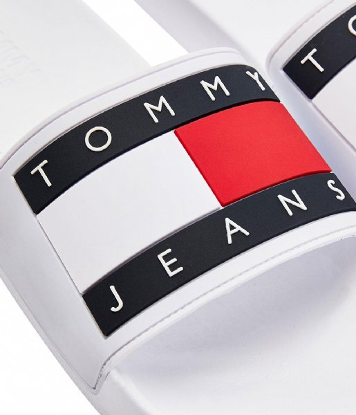 Tommy Hilfiger  Tommy Jeans Flag Pool White (YBR)