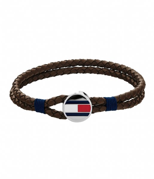 Tommy Hilfiger  Flag Bracelet Brown (TJ2790207S)