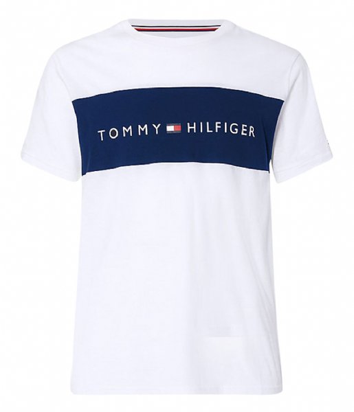 Tommy Hilfiger  CN SS Tee Logo Flag White (100)
