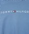 Tommy Hilfiger  Cn Tee Long Sleeve Logo Iron Blue (C4Q)