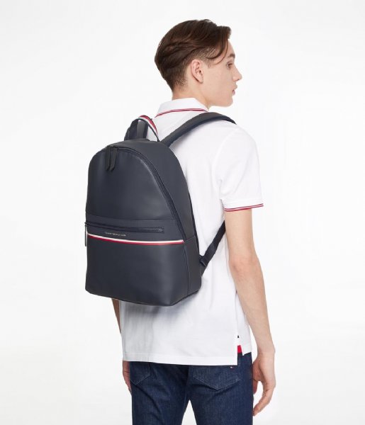 Tommy Hilfiger  Th Stripe Backpack Space Blue (DW6)