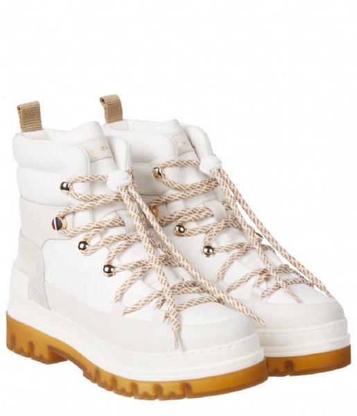 Tommy Hilfiger  Laced Outdoor Boot Ecru (YBL)