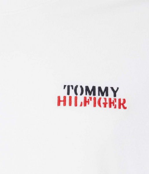 Tommy Hilfiger  Cn Shortsleeve Tee White (YBR)