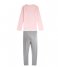 Tommy Hilfiger  Long Sleeve Pant Jersey Set Rose Tan Medium Grey Ht (0VL)