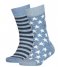 Tommy HilfigerKids Sock 2P Stars And Stripes 2-Pack Jeans (356)