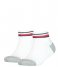 Tommy HilfigerKids Iconic Sports Quarter 2P 2-Pack White (300)